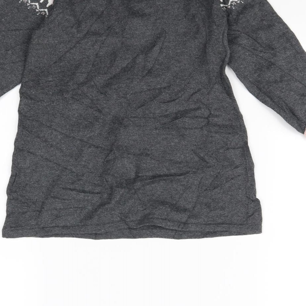 H&M Baby Grey   Jumper Dress  Size 18 Months