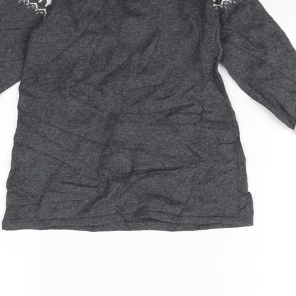 H&M Baby Grey   Jumper Dress  Size 18 Months