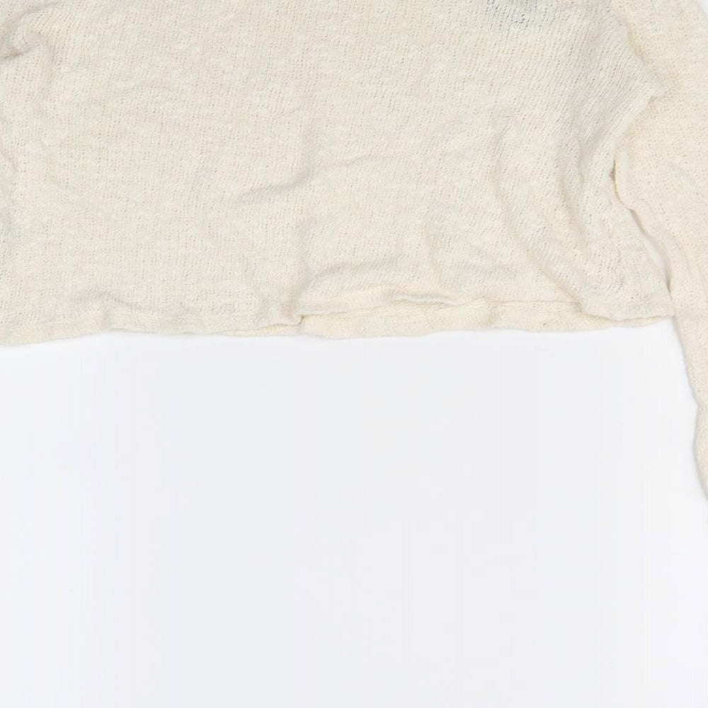 FOREVER 21 Womens Beige   Pullover Jumper Size S