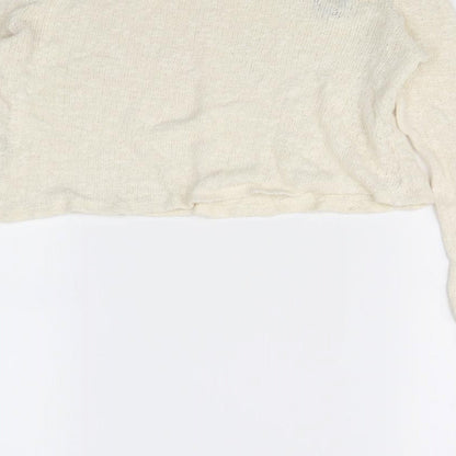 FOREVER 21 Womens Beige   Pullover Jumper Size S