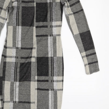 New Look Womens Multicoloured Check  Mini  Size 10