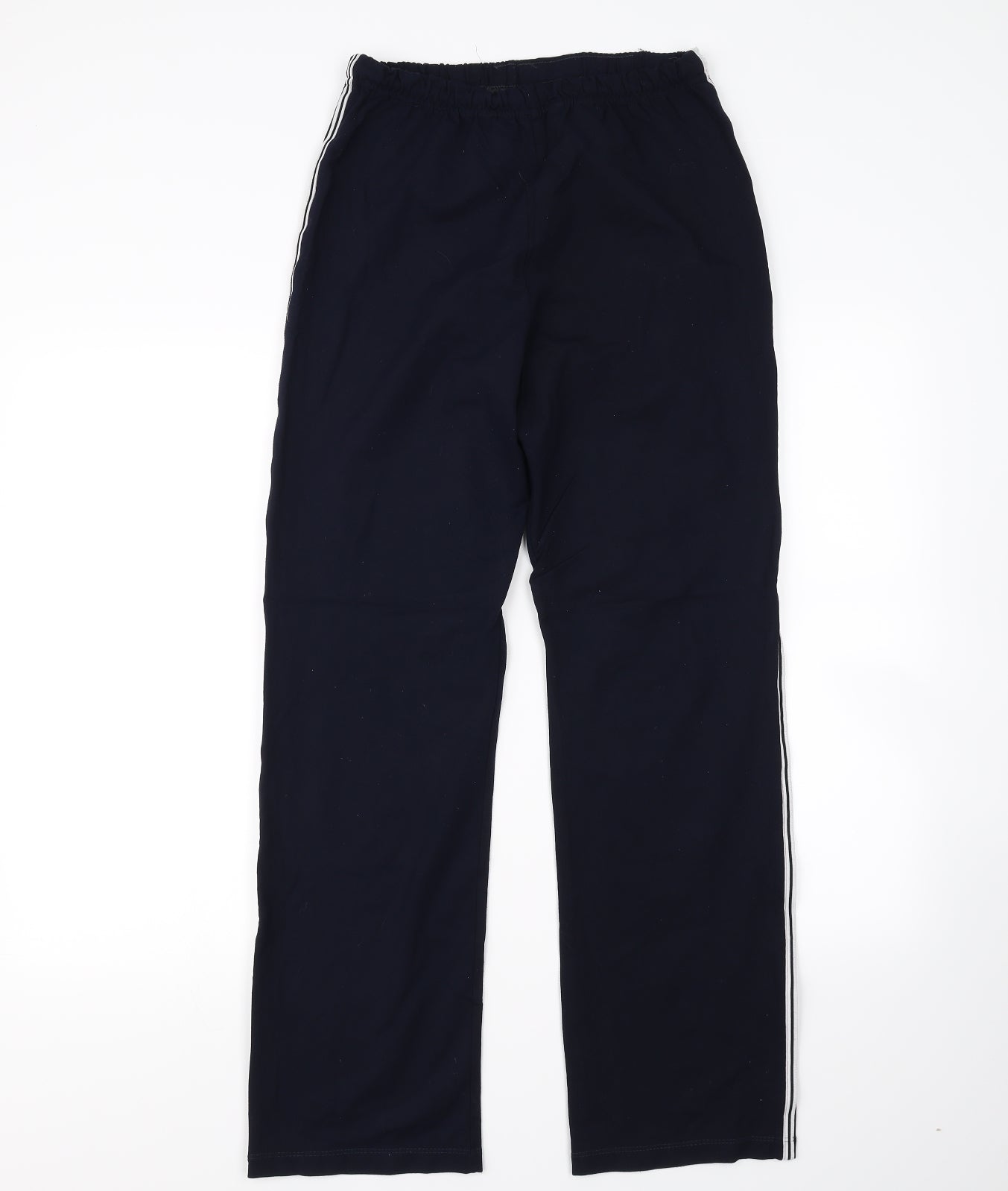 Womens UK Size 12 M&S Regular Fit Sweatpants Blue Trousers