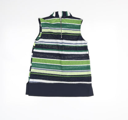 Womens UK Size 8 Preworn Multicoloured Basic Tank