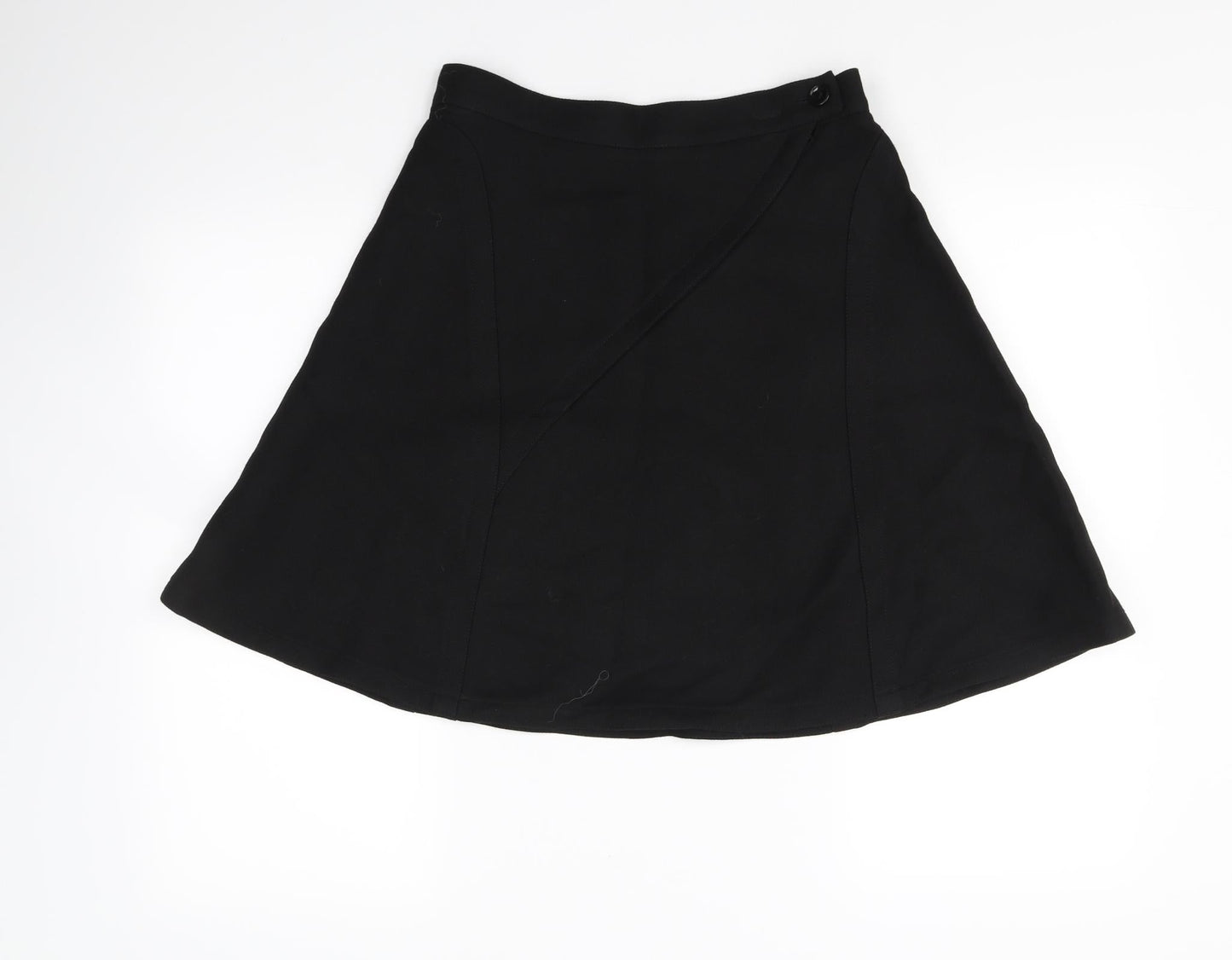 H&M Womens Black   Flare Skirt Size 6