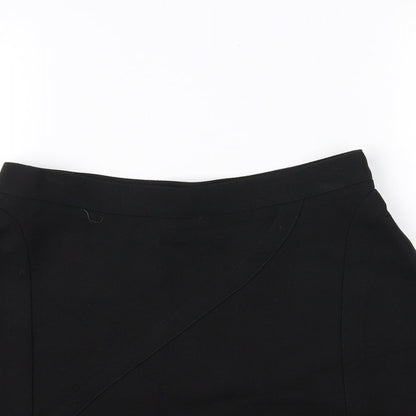 H&M Womens Black   Flare Skirt Size 6