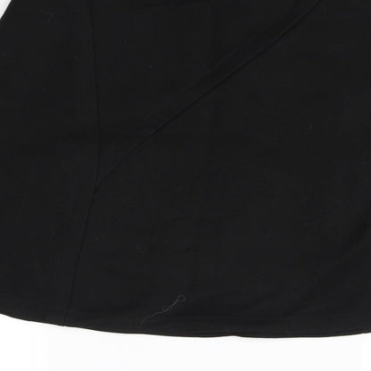 H&M Womens Black   Flare Skirt Size 6