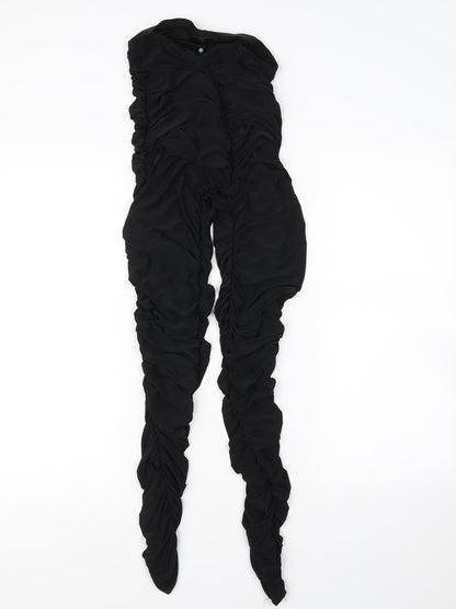 Missguided Womens Black   Jegging Trousers Size 10 L29 in