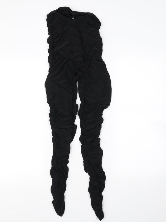 Missguided Womens Black   Jegging Trousers Size 10 L29 in