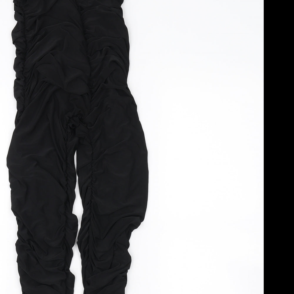 Missguided Womens Black   Jegging Trousers Size 10 L29 in