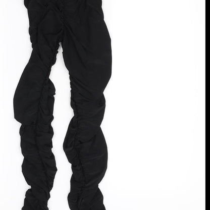 Missguided Womens Black   Jegging Trousers Size 10 L29 in