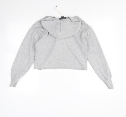 Primark Womens Grey   Pullover Hoodie Size 4