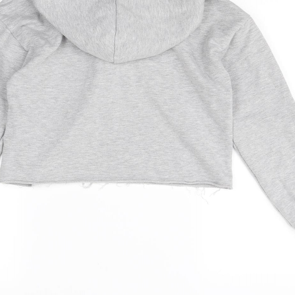 Primark Womens Grey   Pullover Hoodie Size 4