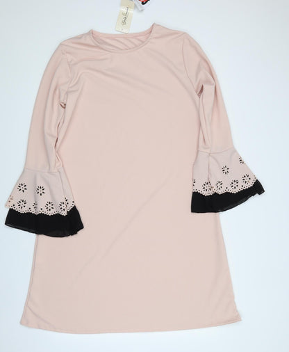 Preworn Womens Pink   Jumper Dress