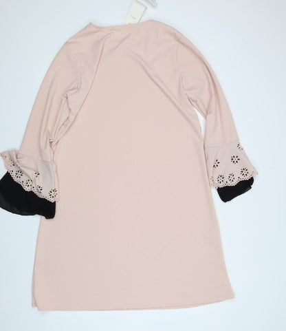 Preworn Womens Pink   Jumper Dress