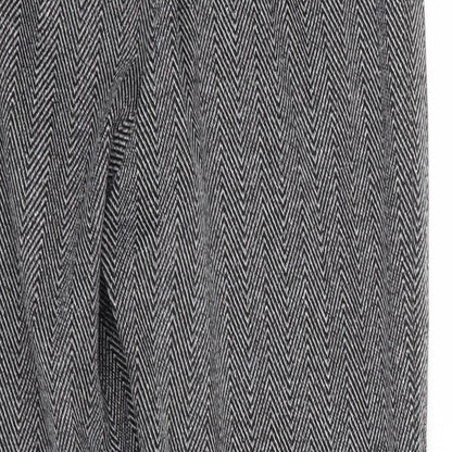 Ambiance Womens Grey Geometric  Trousers  Size S L25 in