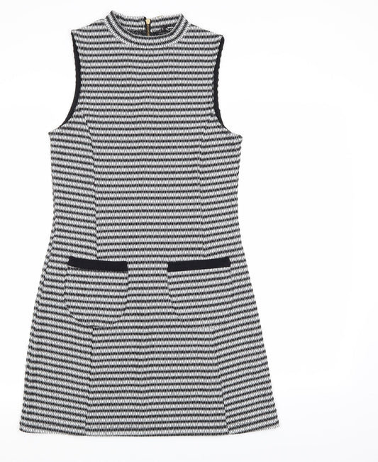 Miss Selfridge Womens Multicoloured Striped  Tank Dress  Size 10