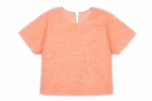 Womens UK Size 16 Select Orange Basic T-Shirt