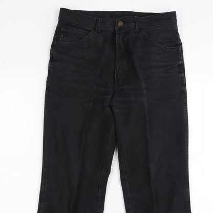 nico Womens Black  Denim Straight Jeans Size M L32 in