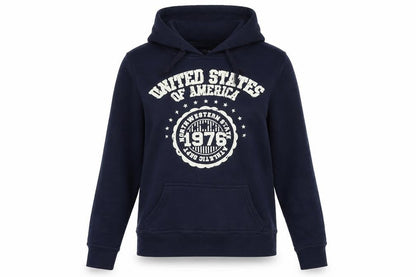 relax denim Womens Blue   Pullover Hoodie Size 8  - USA
