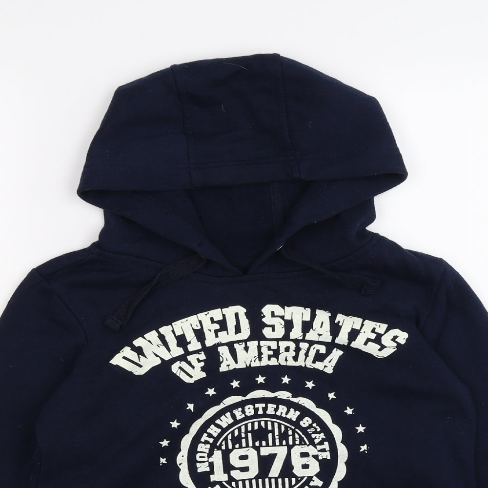 relax denim Womens Blue   Pullover Hoodie Size 8  - USA