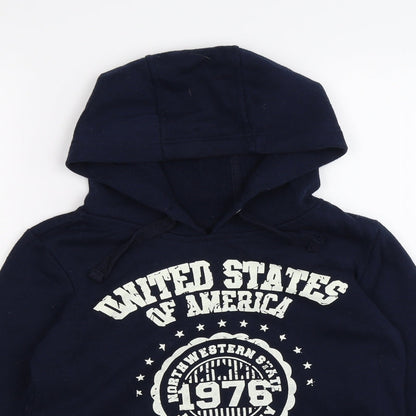 relax denim Womens Blue   Pullover Hoodie Size 8  - USA