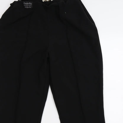 viva vi Womens Black   Dress Pants Trousers Size 16 L27 in - Slimming
