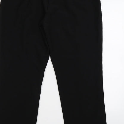 viva vi Womens Black   Dress Pants Trousers Size 16 L27 in - Slimming