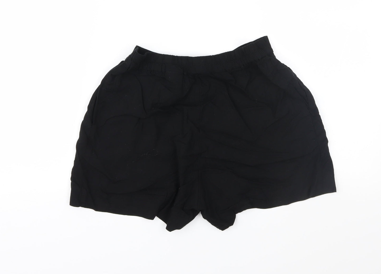 H&M Womens Black   Mom Shorts Size 6