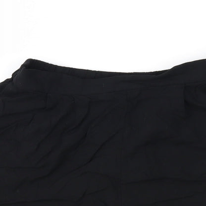 H&M Womens Black   Mom Shorts Size 6