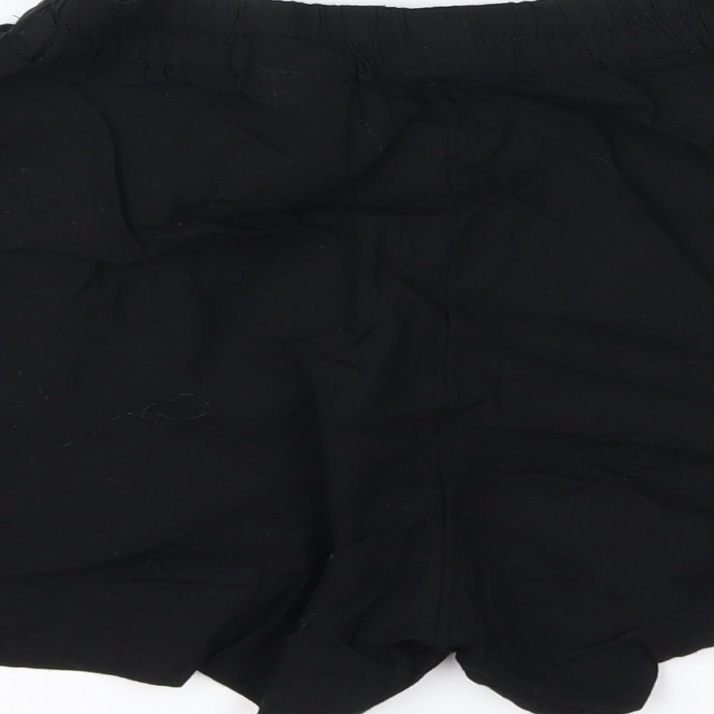 H&M Womens Black   Mom Shorts Size 6