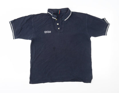 Kickers Mens Blue    Polo Size M