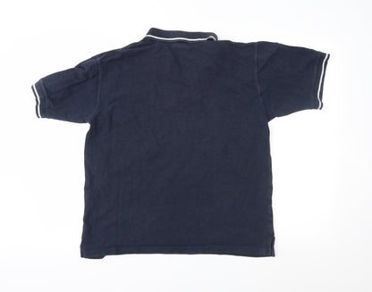 Kickers Mens Blue    Polo Size M