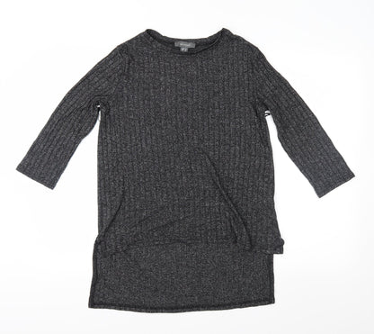 Primark Womens Grey  Knit Pullover Jumper Size 10