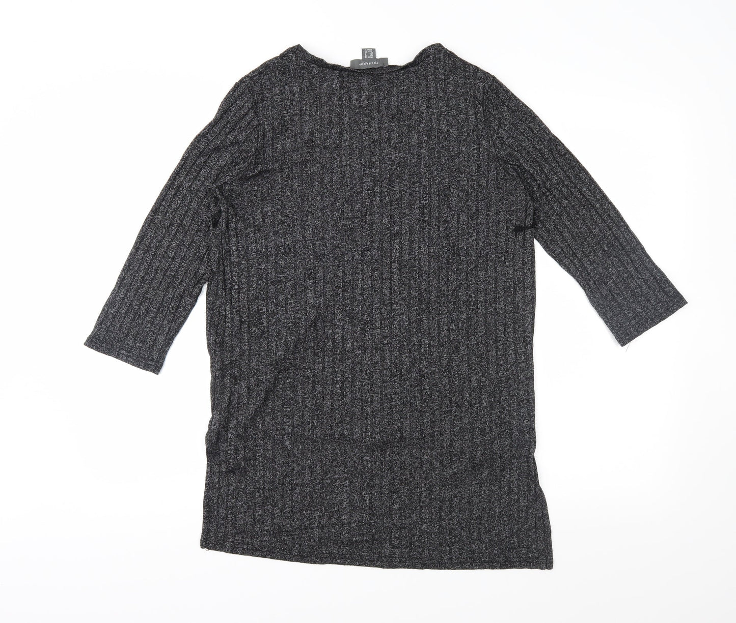 Primark Womens Grey  Knit Pullover Jumper Size 10