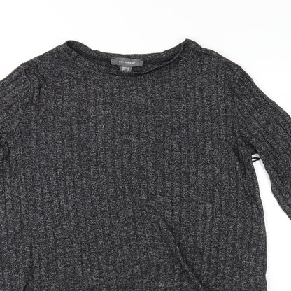 Primark Womens Grey  Knit Pullover Jumper Size 10