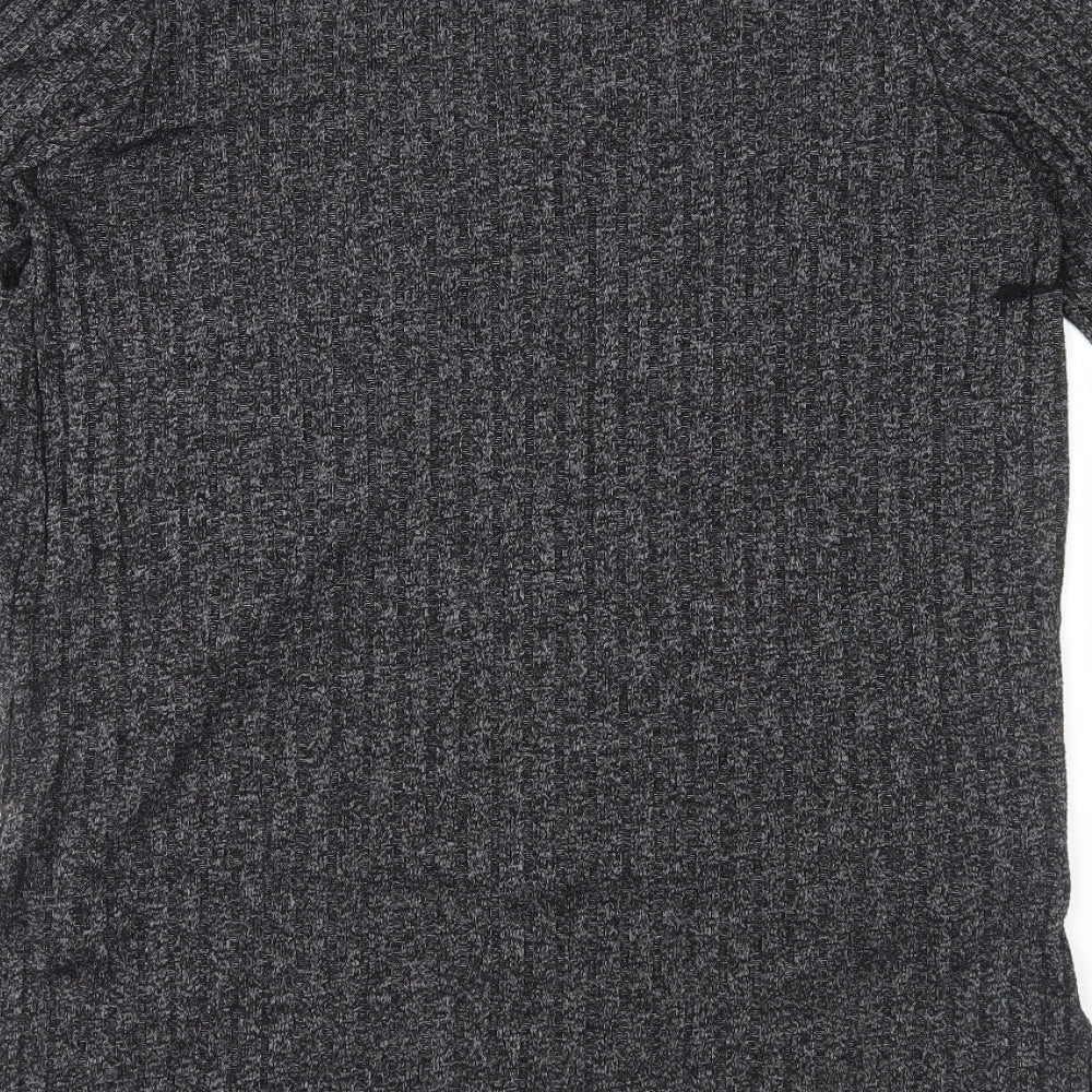 Primark Womens Grey  Knit Pullover Jumper Size 10