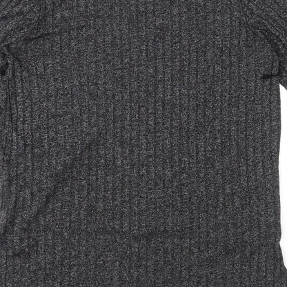 Primark Womens Grey  Knit Pullover Jumper Size 10