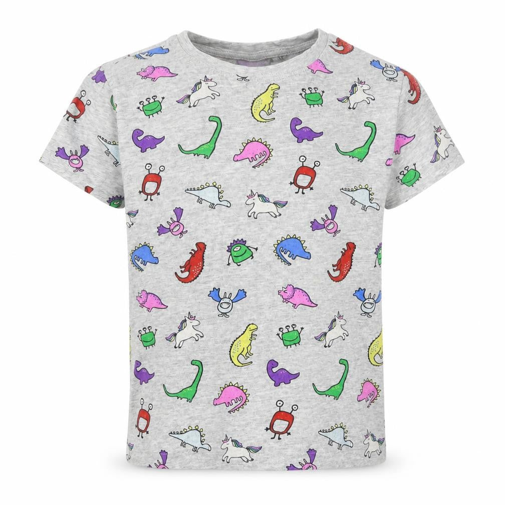 Next Boys Grey Geometric Jersey Basic T-Shirt Size 9 Years