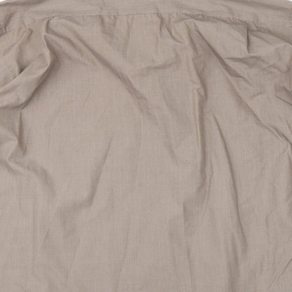 Taylor & Wright Mens Beige    Button-Up Size 16