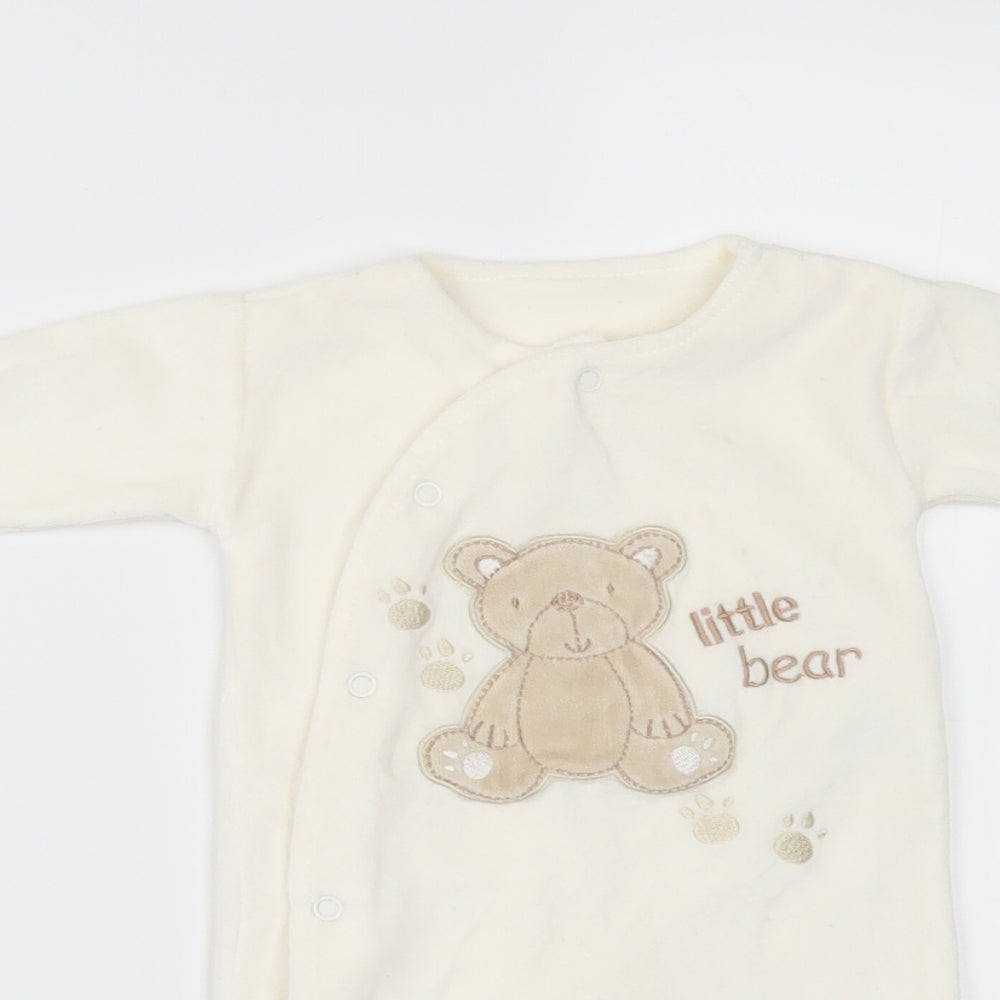 Dunnes Stores Baby    Babygrow One-Piece Size Newborn  - LITTLE BEAR