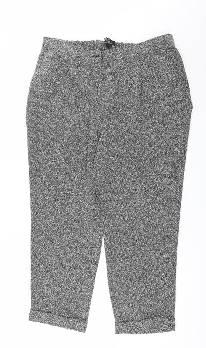 Womens UK Size 16 NEXT Regular Fit  Grey Trousers