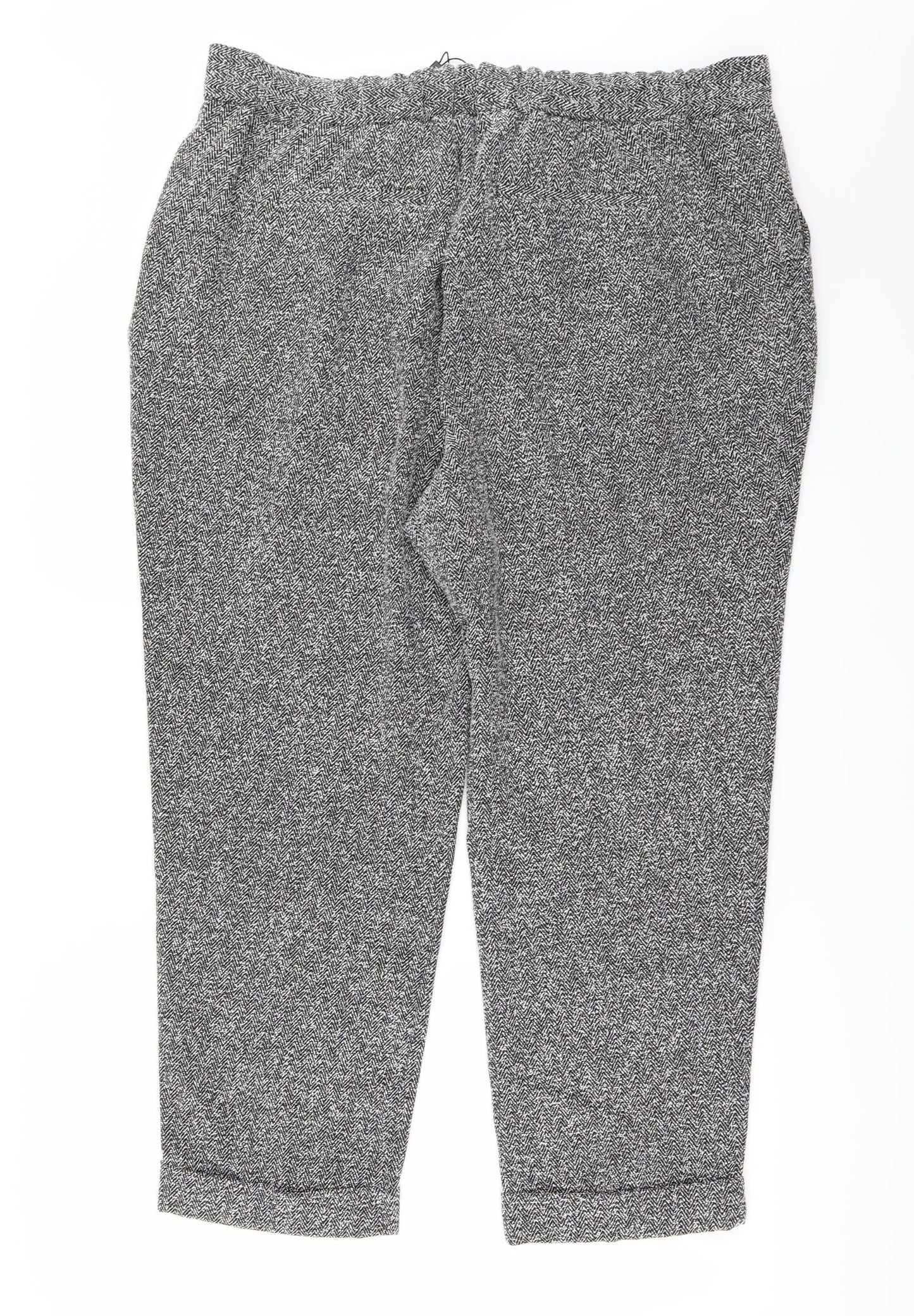 Womens UK Size 16 NEXT Regular Fit  Grey Trousers