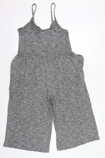 Stitch &Pieces Womens Grey   Bodysuit One-Piece Size S L16 in