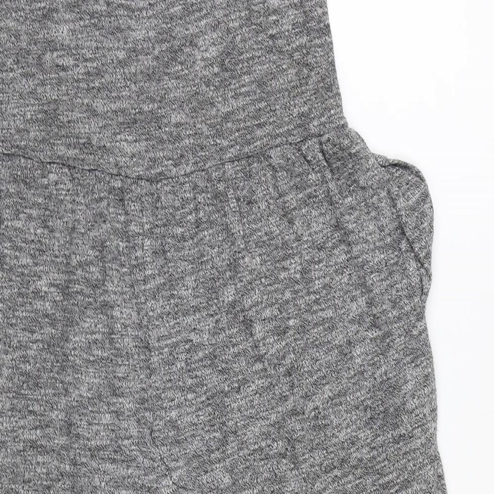 Stitch &Pieces Womens Grey   Bodysuit One-Piece Size S L16 in