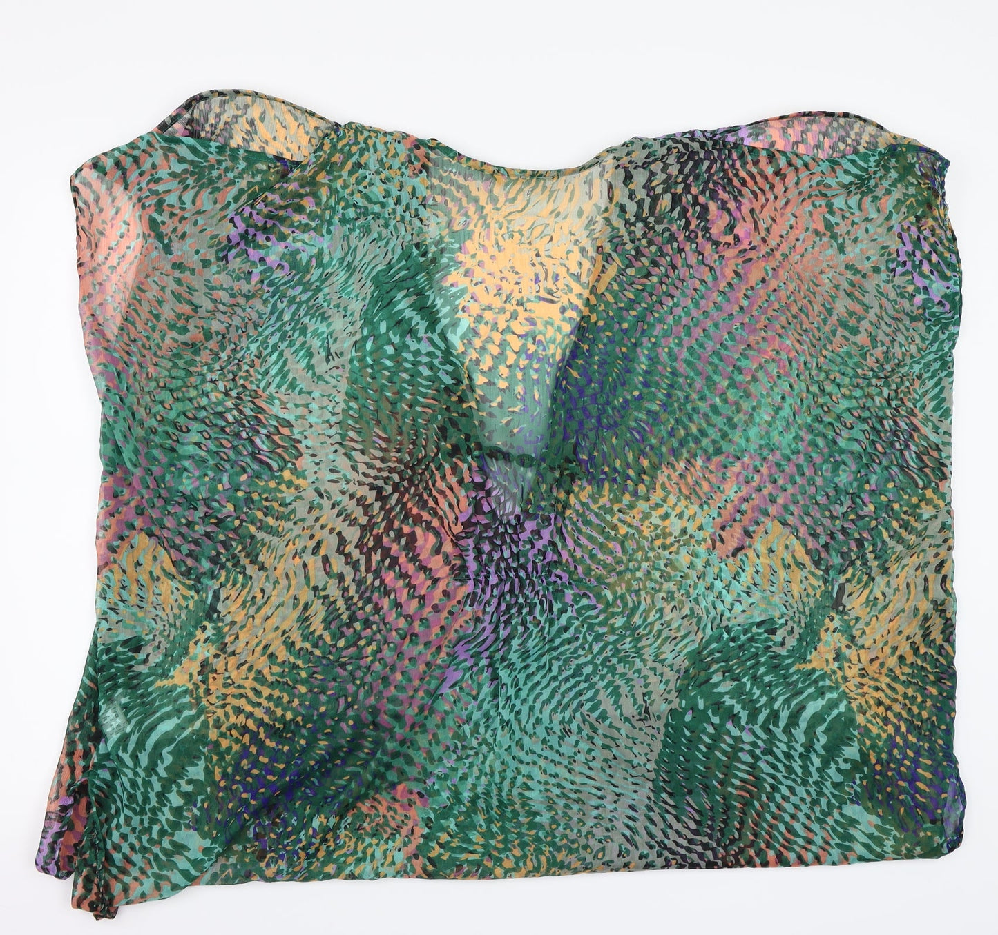 TU Womens Multicoloured Floral  Wrap Blouse Size M