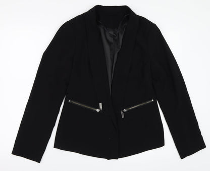 F&F Womens Black   Jacket Blazer Size 12