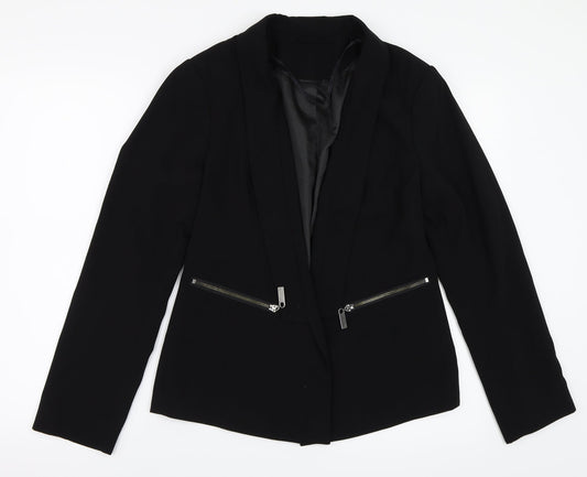 F&F Womens Black   Jacket Blazer Size 12