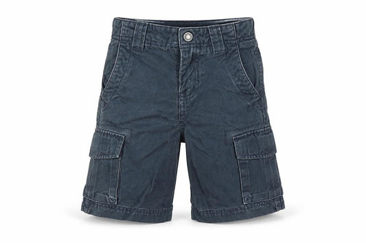 Lands End Boys Blue   Cargo Shorts Size 4 Years