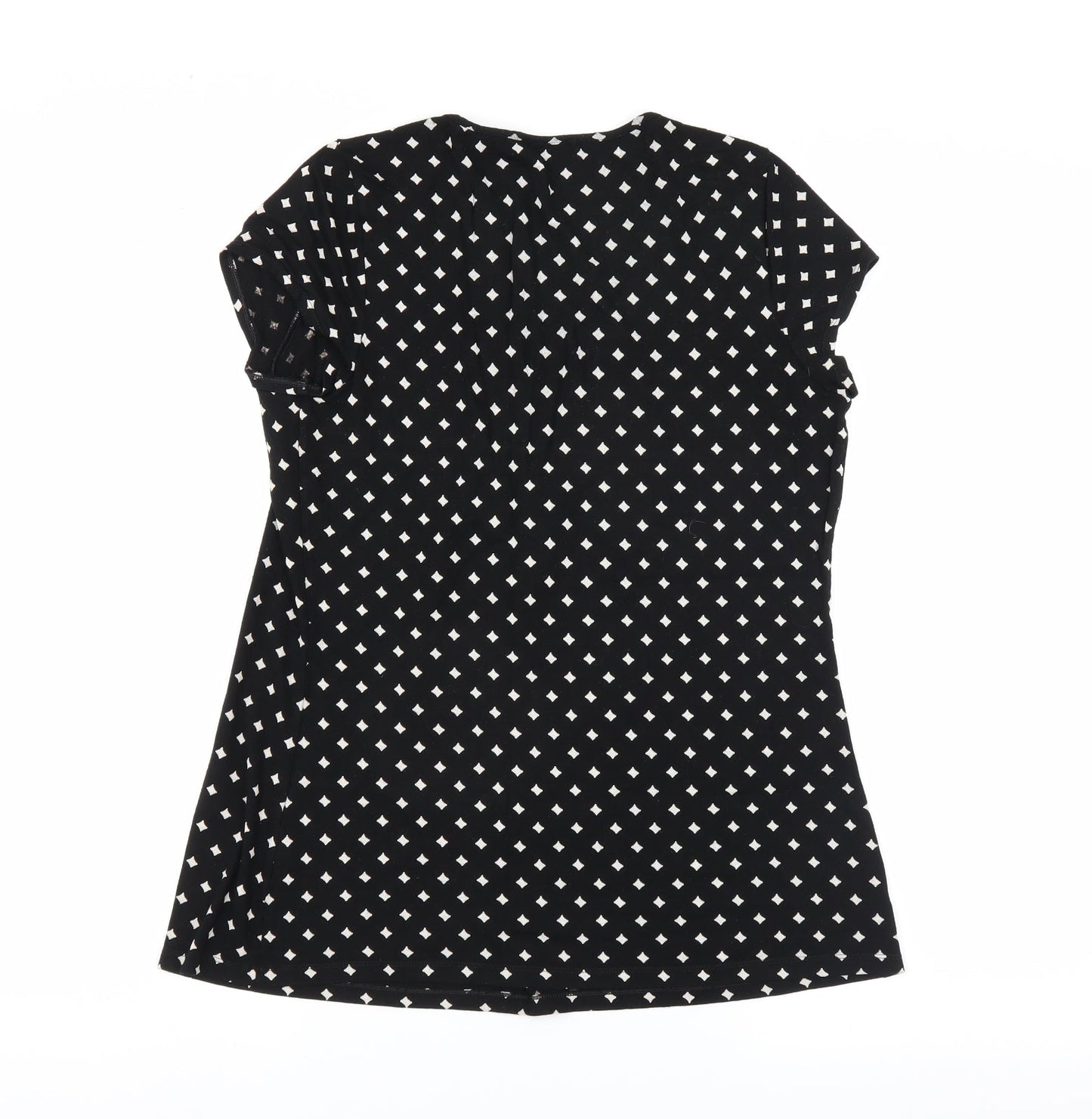 Womens UK Size  Marks and Spencer Black Basic T-Shirt