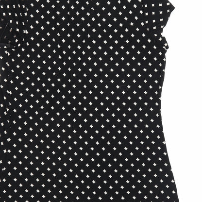 Womens UK Size  Marks and Spencer Black Basic T-Shirt